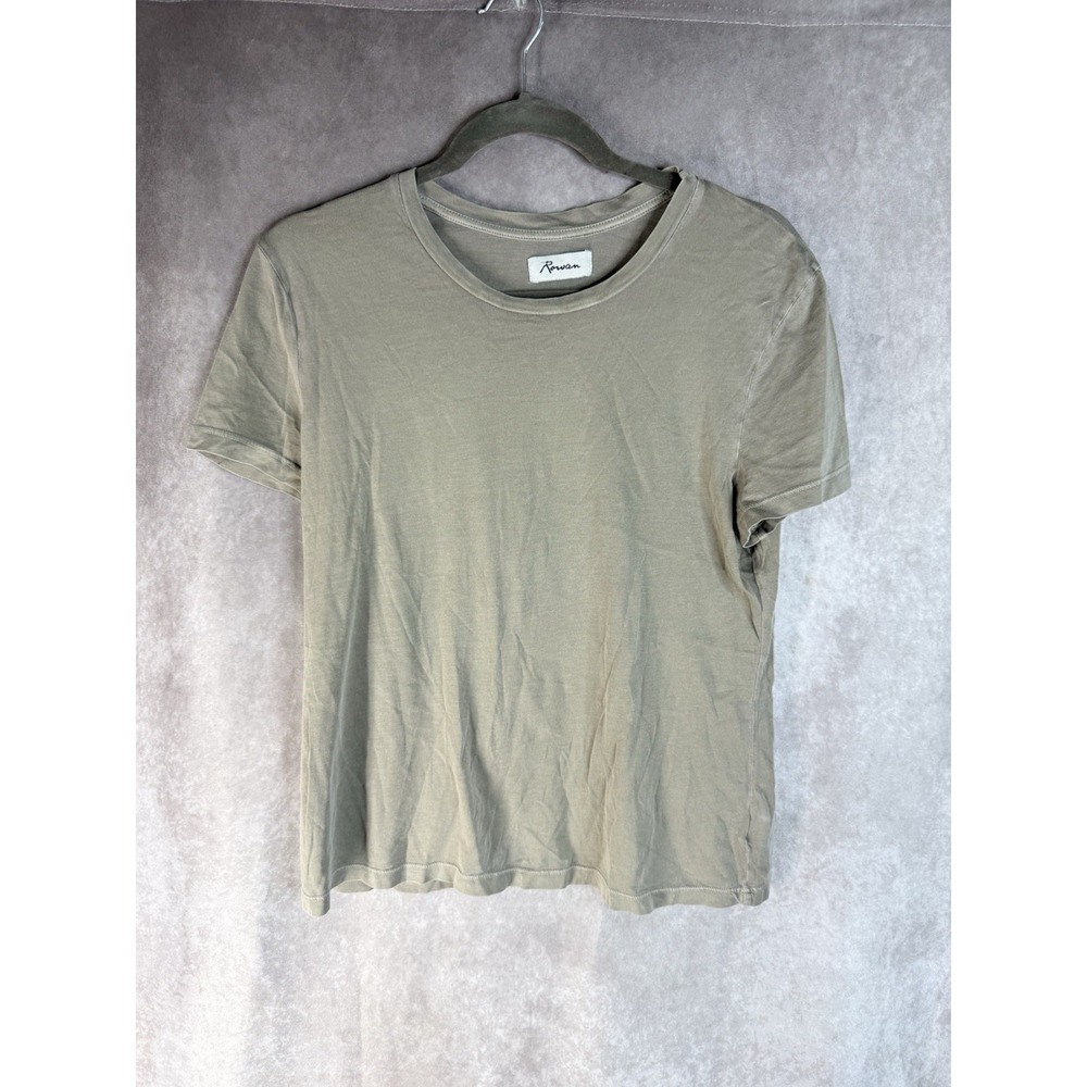 Rowan Tyler Crew Neck Short Sleeve Tee In Gray Women's Size L